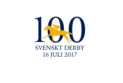 Symbol for the Swedish Derby 100 year celebration